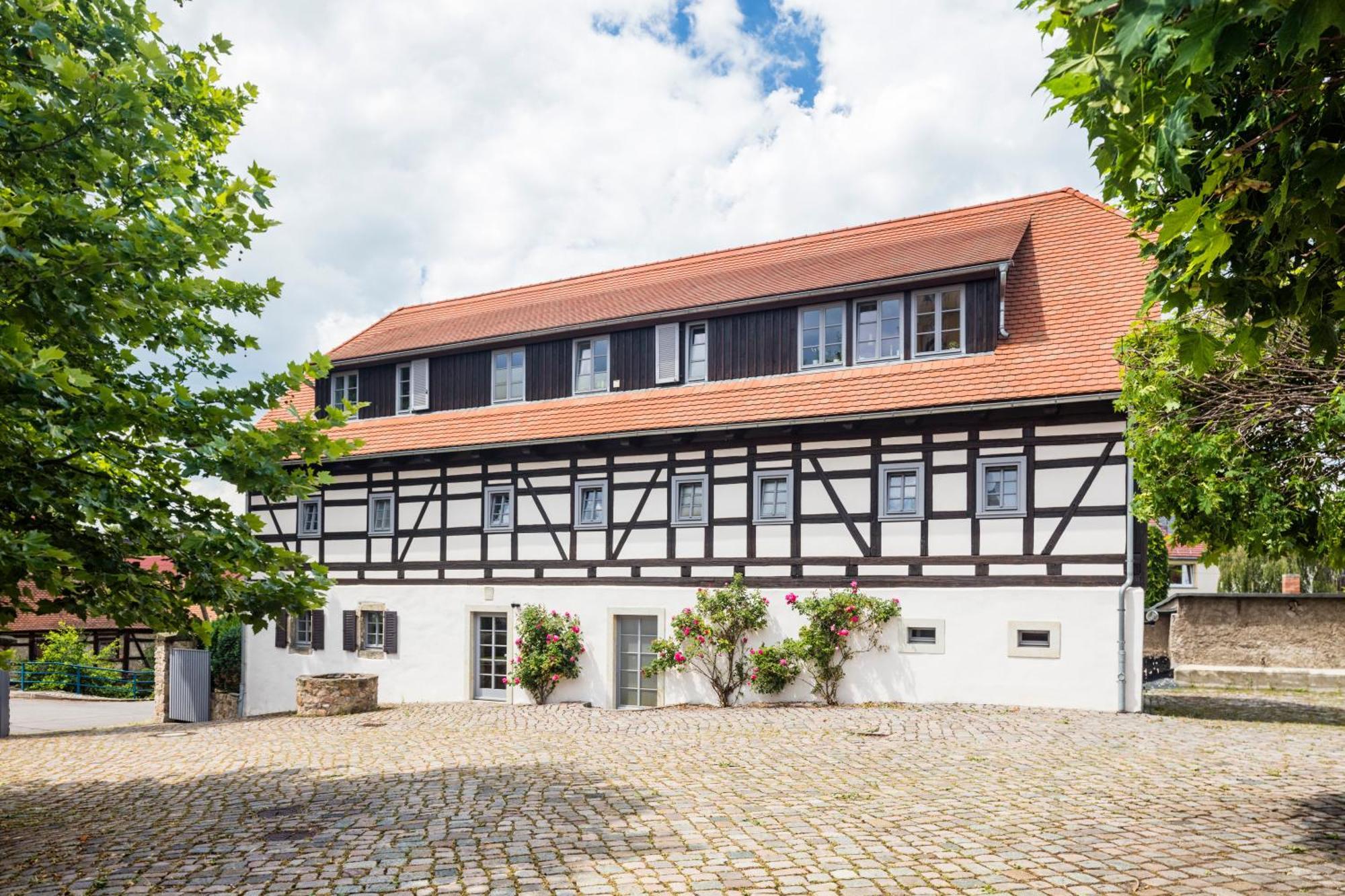Apartamento Landgut Mosch Radeburg Exterior foto