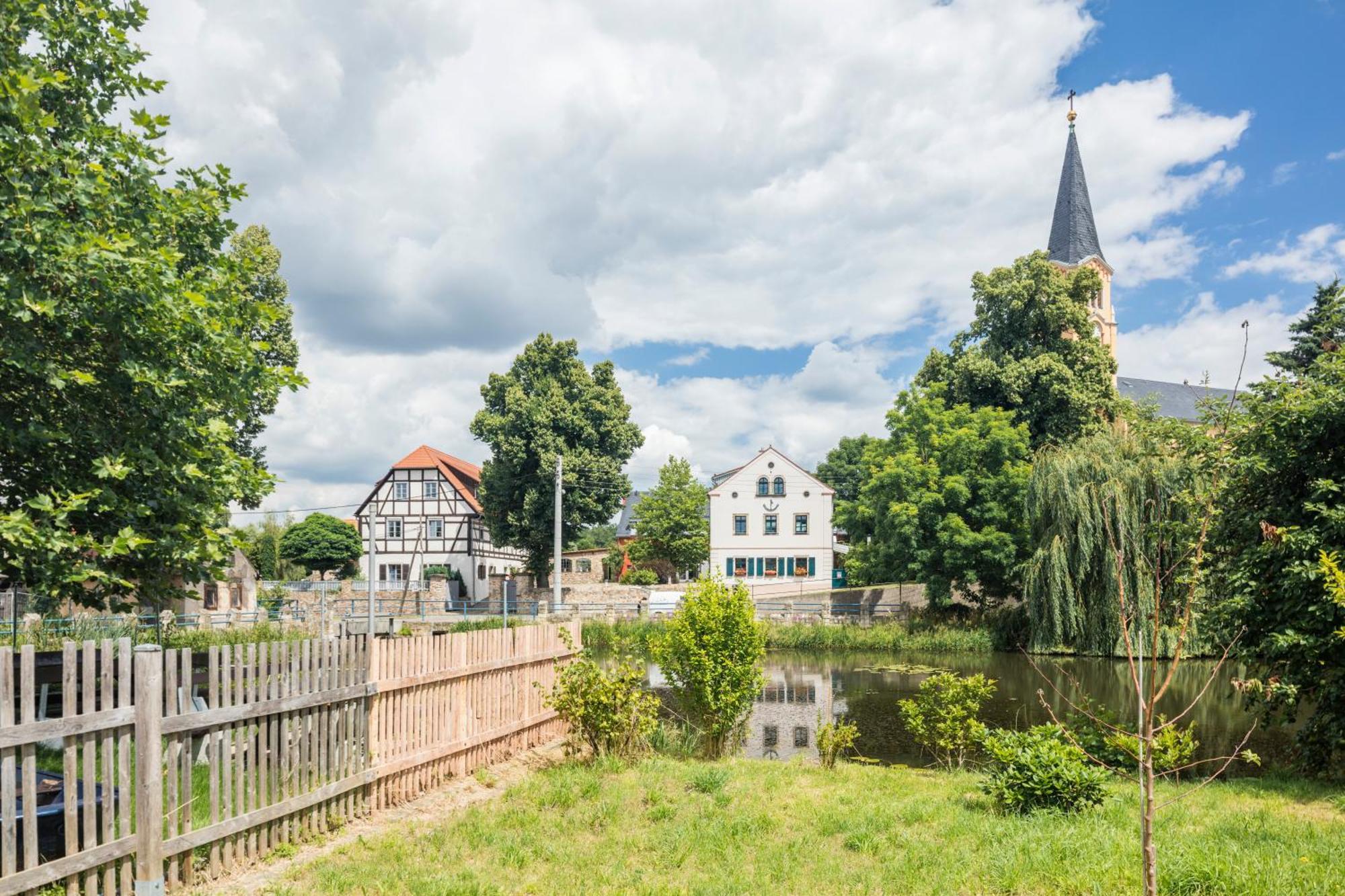 Apartamento Landgut Mosch Radeburg Exterior foto